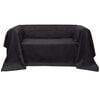 vidaXL Slipcover | Anthracite | Micro-suede, Polyester | 270 x 350 cm