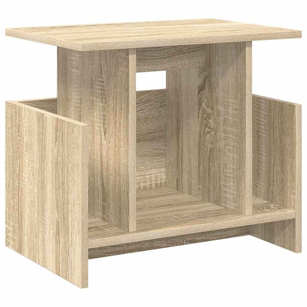 vidaXL TV Stand Sonoma Oak 50 x 35 x 45 cm Engineered Wood