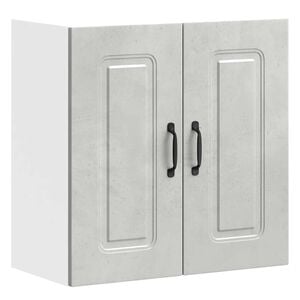 vidaXL Kitchen Wall Cabinet Kalmar Concrete Grey Engineered Wood