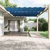 vidaXL Vertical Awning Blue 250x360 cm Oxford Fabric