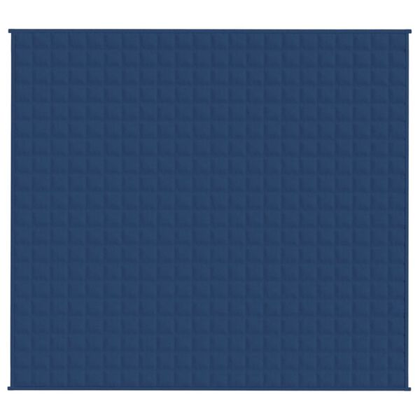 vidaXL Weighted Blanket Blue 200x220 cm 13 kg Fabric