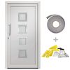 vidaXL Front Door White 98x200 cm