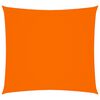 vidaXL Sunshade Sail Oxford Fabric Square 5x5 m Orange