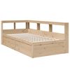 vidaXL Bookcase Bed without Mattress 100x200cm Solid Wood Pine