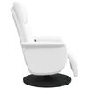 vidaXL Massage Recliner Chair White 71 x 90 x 105 cm Faux Leather