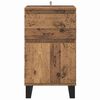 vidaXL Sideboard with Drawer Old wood 35 x 40 x 70 cm Engineered wood