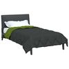 vidaXL Full Year Duvet Green and Anthracite 200 x 155 cm Microfiber