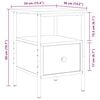 vidaXL Bedside Cabinets 2 pcs Artisan Oak 34x36x50 cm Engineered Wood