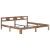 vidaXL Bed Frame without Mattress Solid Wood 200x200cm