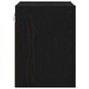 vidaXL Hanging Cabinet Black Oak 30 x 29.5 x 40 cm Engineered Wood