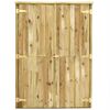 vidaXL Garden Tool Shed 123x50x171 cm Impregnated Pinewood