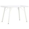 vidaXL Desk | White | Engineered wood | 90 x 50 x 79 cm | Durable | Desk