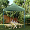 vidaXL Party Tent Folding Green 200 x 200 x 306 cm Oxford Fabric