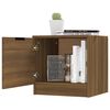 vidaXL Bedside Cabinets 2 pcs Brown Oak 40x39x40 cm