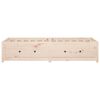 vidaXL Day Bed without Mattress 80x200 cm Solid Wood Pine