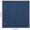 vidaXL Carpet 20 pcs Dark Blue 50 x 50 cm 100% Polypropylene