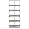 vidaXL Bookshelf Grey Sonoma 78.5x33x188.5 cm Engineered Wood