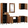 vidaXL Bathroom Cabinet Set 5 pcs Honey Brown Solid Mango Wood