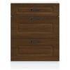 vidaXL Kitchen Base Cabinet Kalmar Brown Oak Engineered Wood