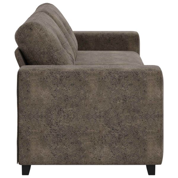 vidaXL Sofa 180cm Dark Grey Fabric