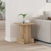 vidaXL End Table Artisan Oak 35.5 x 35 x 40 cm Engineered Wood