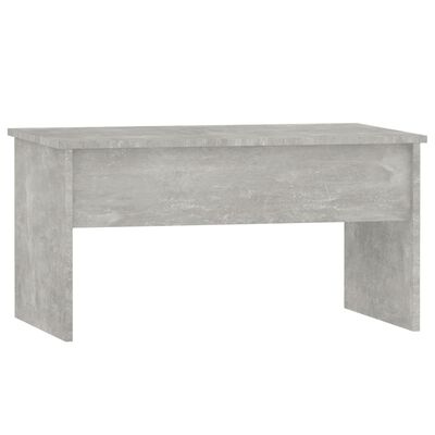 vidaXL Coffee Table Concrete Grey 80x50.5x41.5 cm Engineered Wood