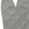 vidaXL 15 Piece Towel Set with Oven Gloves&Pot Holders Grey Cotton