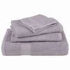 vidaXL Hand Towels "FROGN" 4 pcs Grey 50x100 cm 360 gsm