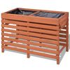 vidaXL Planter 100x50x71 cm Wood