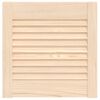 vidaXL Cabinet Door Louvred Design 39.5x39.4 cm Solid Wood Pine