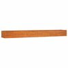 vidaXL Garden Raised Bed | Rusty | Corten Steel | 480 x 80 x 45 cm | Tough