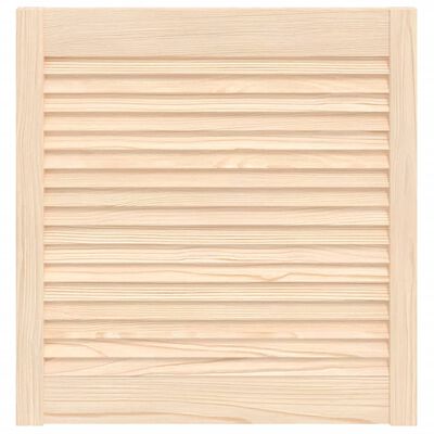 vidaXL Cabinet Door Louvred Design 61.5x59.4 cm Solid Wood Pine