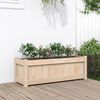 vidaXL Garden Planter 90x31x31 cm Solid Wood Pine
