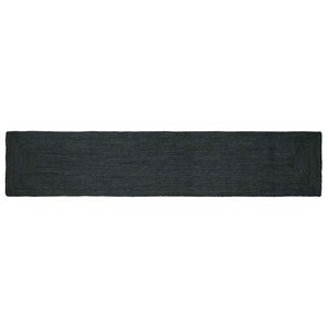 vidaXL Area Rugs Rectangular Dark Grey 80 x 400 cm Jute