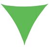 vidaXL Sunshade Sail 160 g/m² Light Green 4x4x4 m HDPE