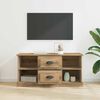 vidaXL TV Cabinet Artisan Oak 99.5 x 35.5 x 48 cm Engineered Wood