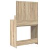 vidaXL Bedroom Dressing Tables Sonoma Oak 80 x 39.6 x 135 cm