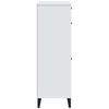 vidaXL Shoe Cabinet VIKEN White Engineered Wood