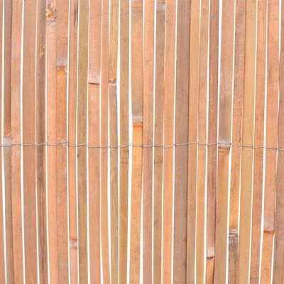 vidaXL Bamboo Fence 100x600 cm