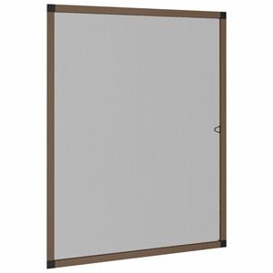 vidaXL Insect Screen for Windows Brown 110 x 130 cm