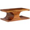 vidaXL Coffee Table Solid Acacia Wood 90x50x35 cm