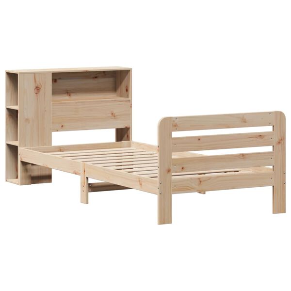 vidaXL Bed Frame without Mattress 90x200 cm Solid Wood Pine