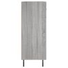 vidaXL Sideboard Grey Sonoma 69.5x34x90 cm Engineered Wood