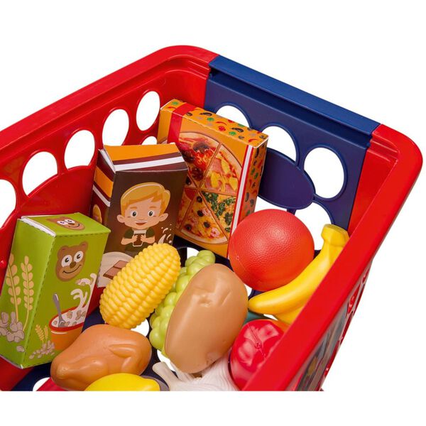 Happy People Play Shopping Cart Plastic Multicolour