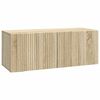 vidaXL Wall-Mounted TV Cabinet Sonoma Oak 78.5 x 31 x 30 cm
