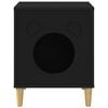 vidaXL Cat House Black 42.5 x 40 x 53 cm Engineered Wood