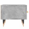 vidaXL TV Cabinet Concrete Grey 150x36x30 cm Engineered Wood