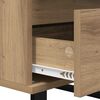 vidaXL Sideboard with Drawer Artisan oak Engineered wood