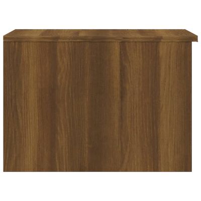 vidaXL Coffee Table Brown Oak 50x50x36 cm Engineered Wood