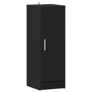 vidaXL Shoe cabinets 32 x 35 x 92 cm Black 6 shelves for shoes
